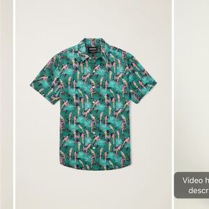 NWT Bonobos Riviera Short Sleeve Shirt